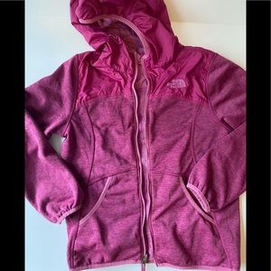 The North Face girls reversible jacket